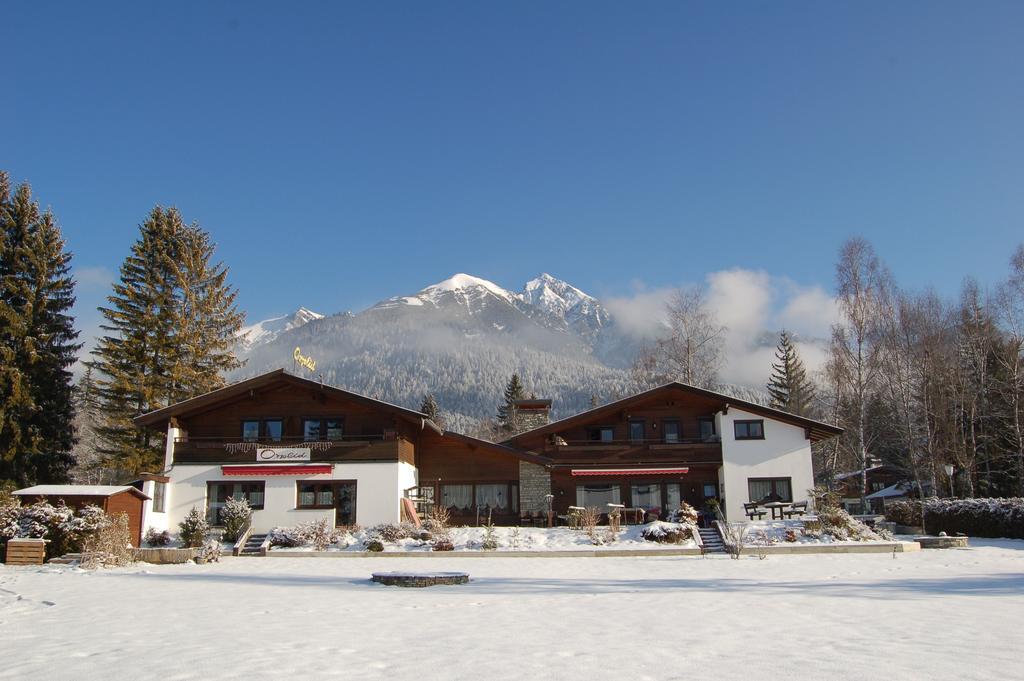 Haus Orplid Hotell Seefeld in Tirol Eksteriør bilde